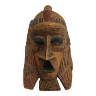 African wooden mask
