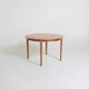 Scandinavian extendable teak dining table, 1960s