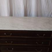 Chest of drawers mahogany Louis XVI 1970