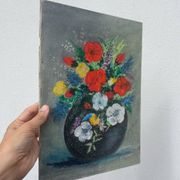 Flower bouquet painting