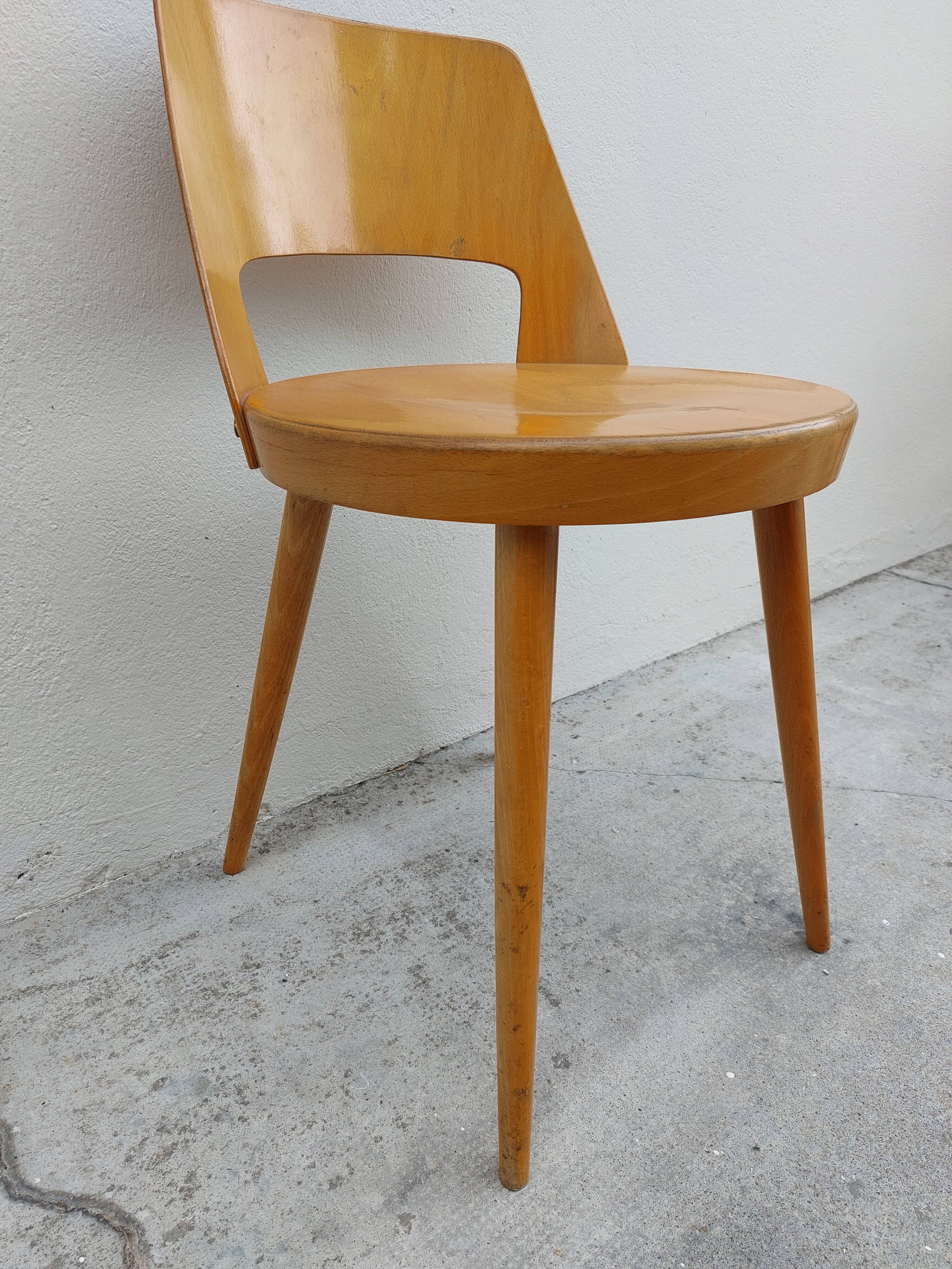 Baumann chair signed model Montor 1950