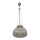 XL dome suspension in blown glass, Italy circa 1960