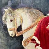 Oil on panel Countess of Flanders