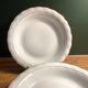 6 Limoges porcelain soup plates signed P. Dessagne in very good condition