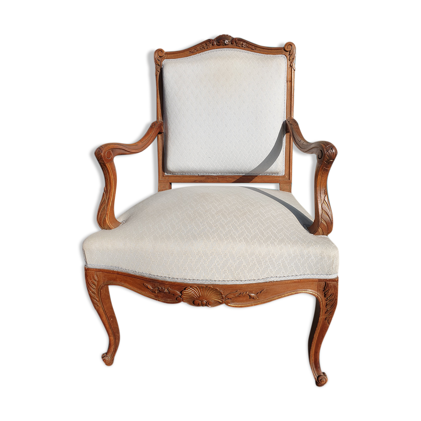 Louis XV style chair wood and gilding
