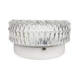 Crystal ceiling/wall lamp Kamenický Šenov, 1970s | Brusel style | Very good