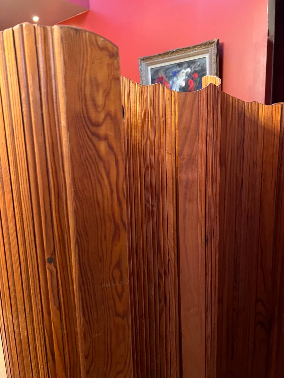 Wooden screen