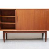 Deens wandmeubel teak mid century modern