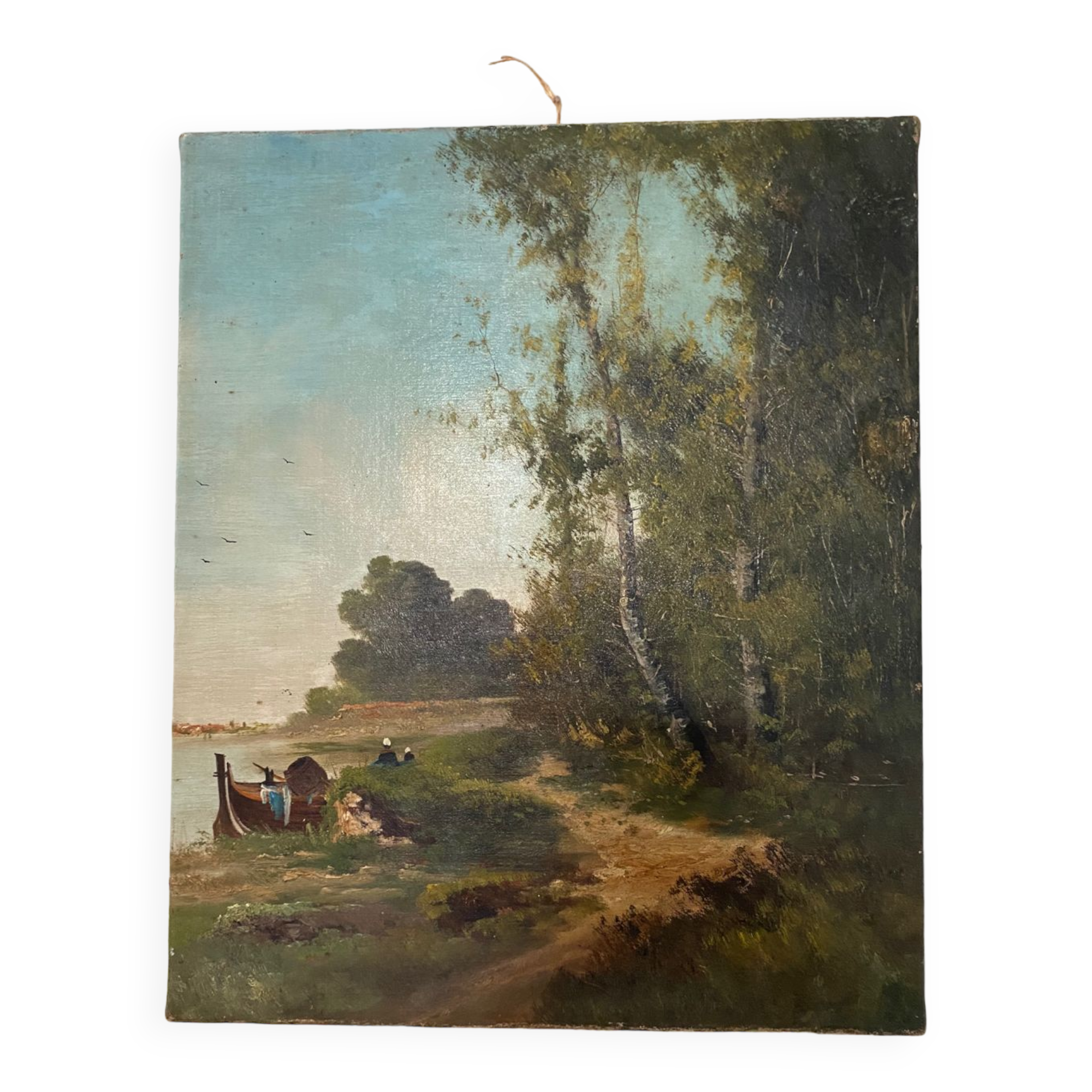 Oil painting painting