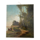 Oil painting painting