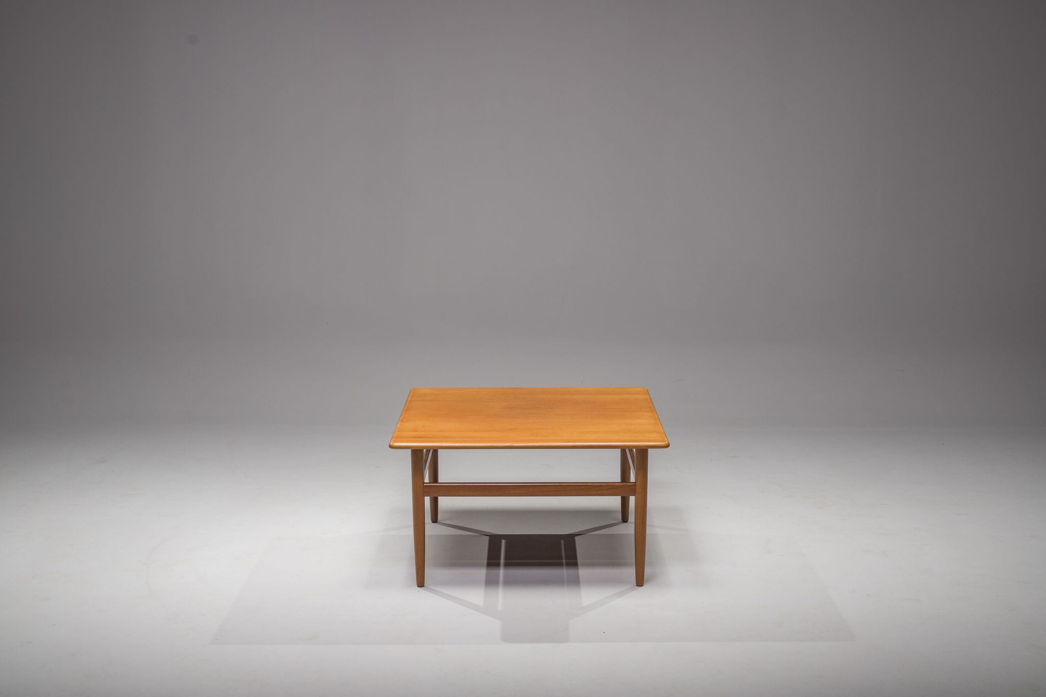 Table basse en teck danois du milieu du siècle, années 1960