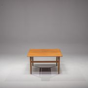 Table basse en teck danois du milieu du siècle, années 1960
