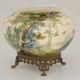 Cache pot slip impressionist 1900 japanese base montigny nineteenth