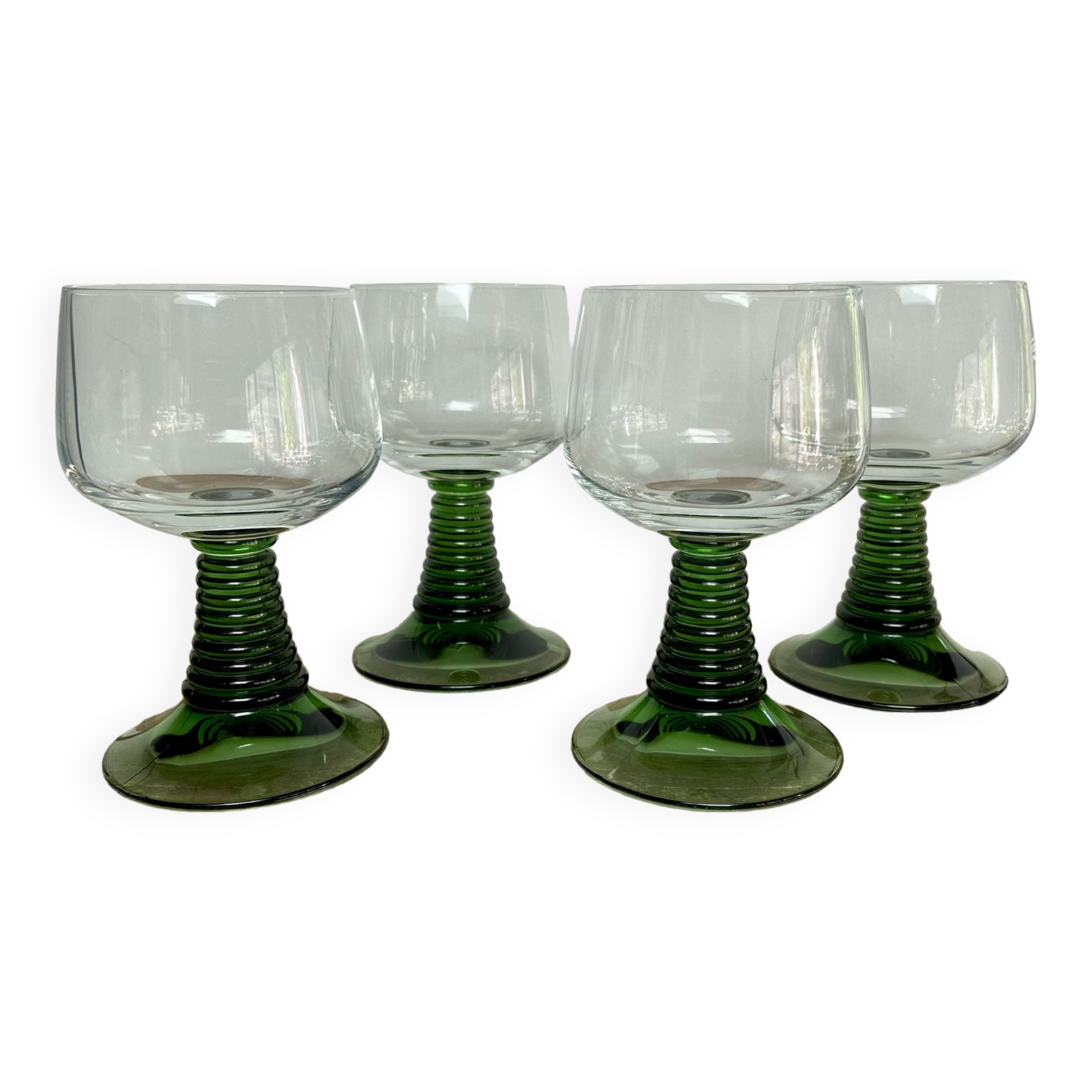 4 Alsace green feet glasses