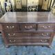Commode Louis XVI en chêne 19eme