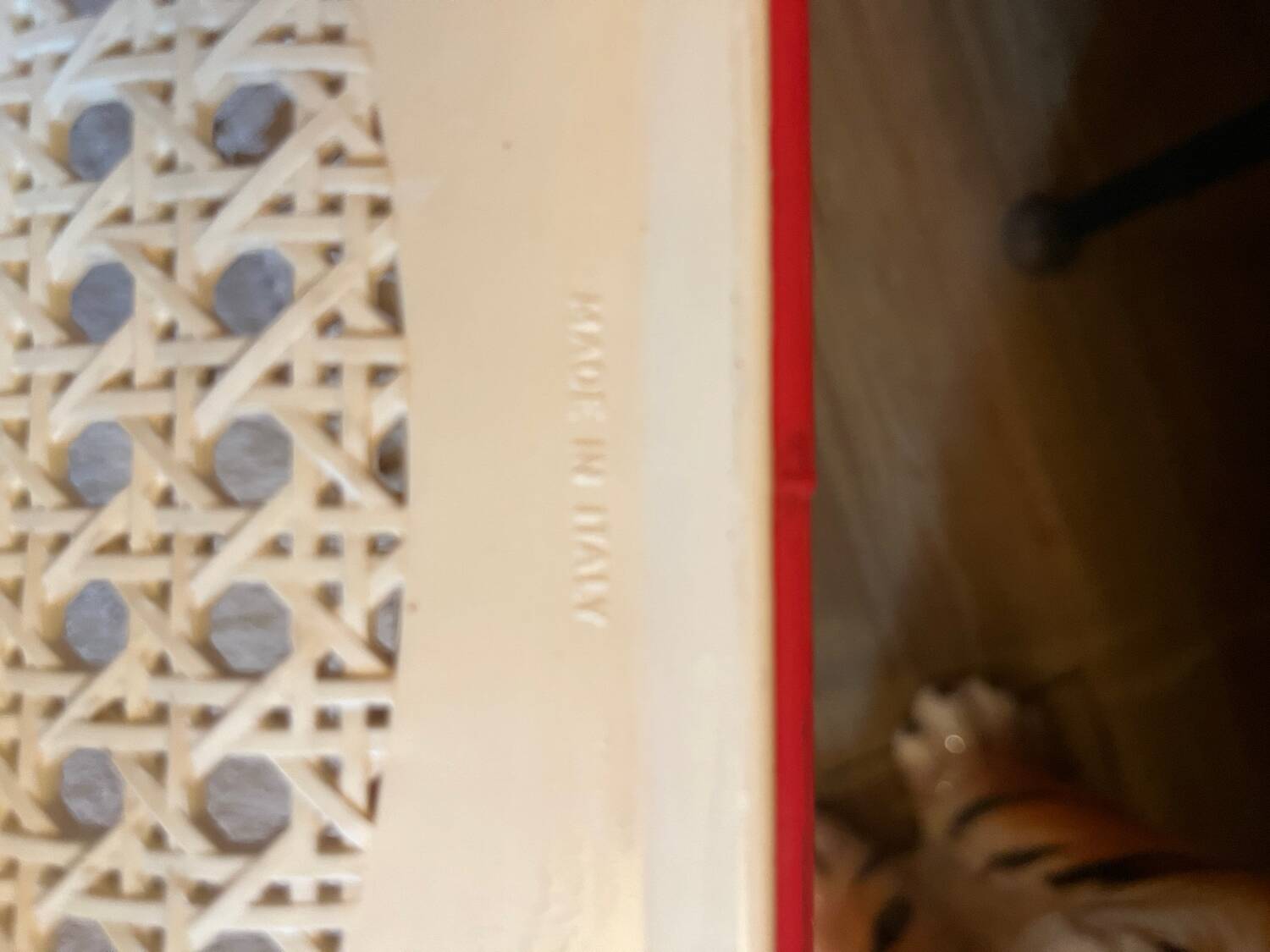 Vintage Italian folding chair
