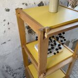 Renewed pine bookcase