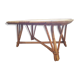 Rattan coffee table