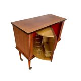 Vintage rotating bar cabinet