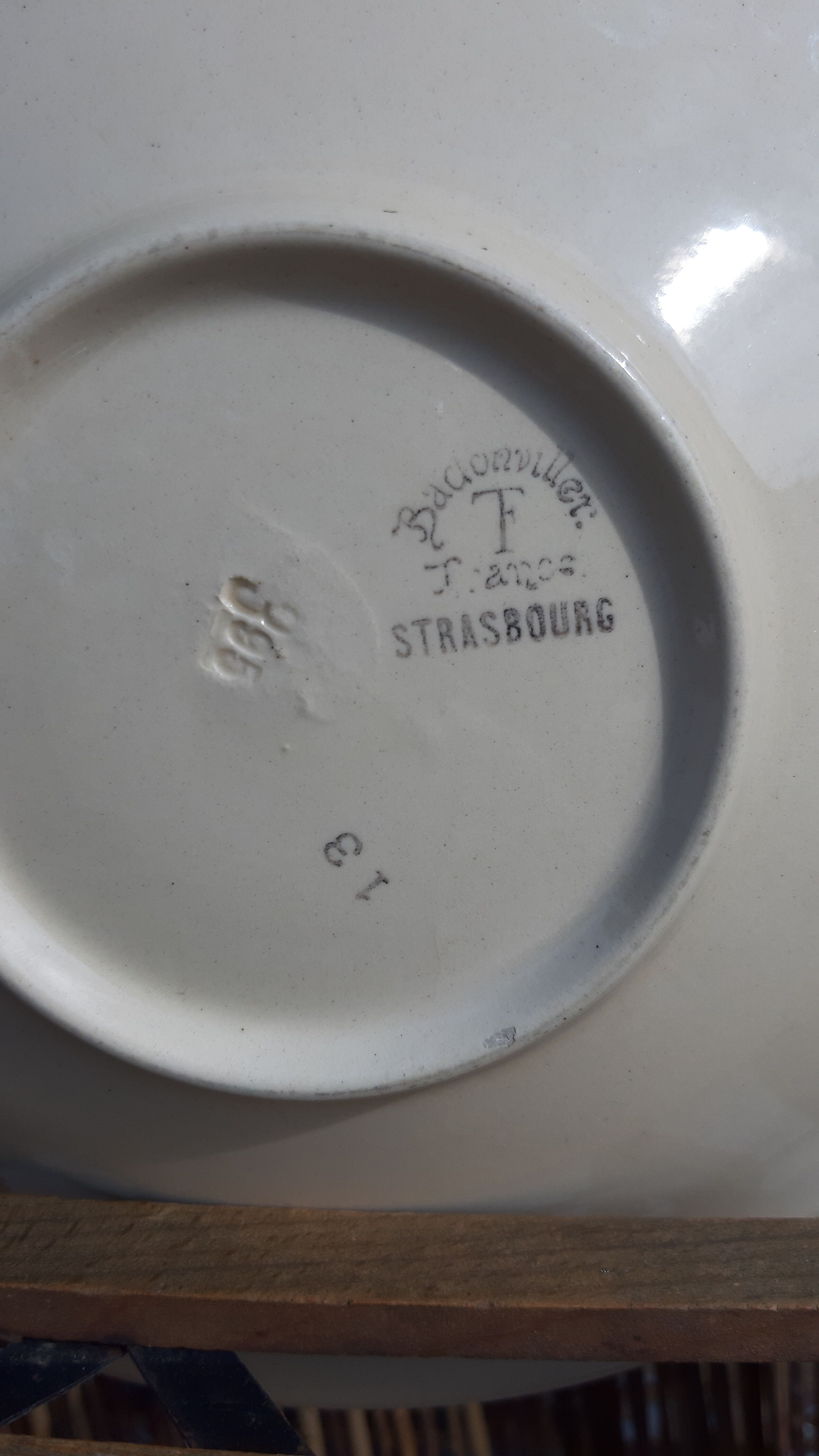 Plat rond badonviller
