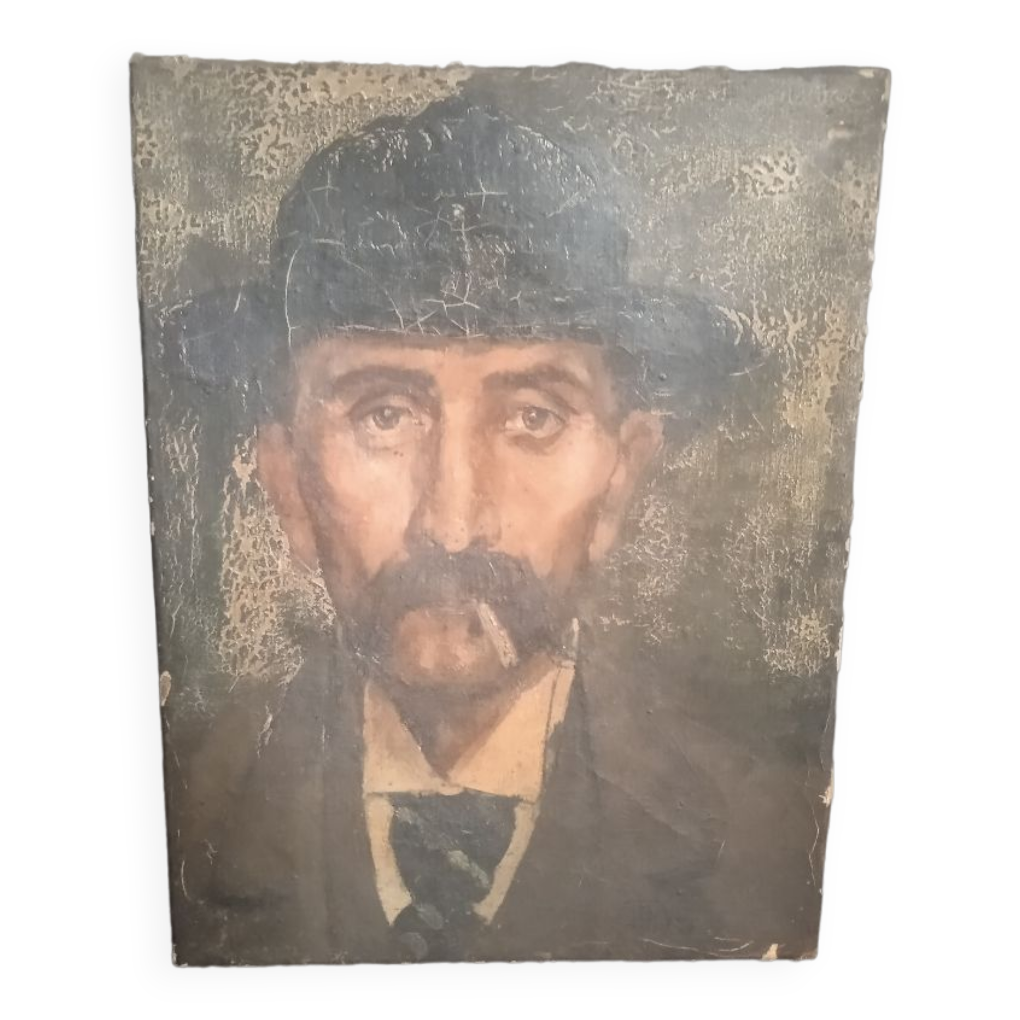 Portrait a man oil 1903