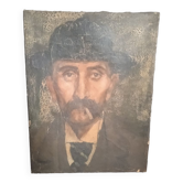 Portrait a man oil 1903