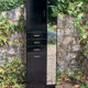 Satin black vintage wardrobe 1970