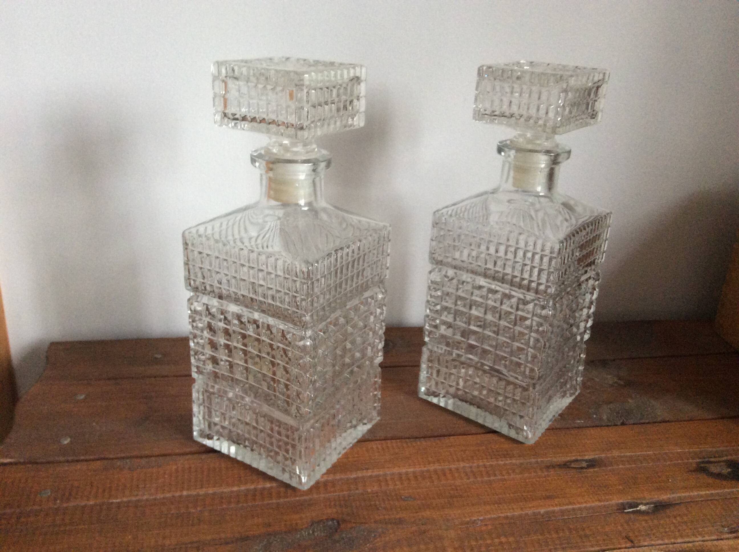 Whiskey decanters