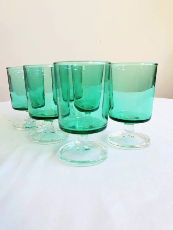 Verres Luminarc vintage