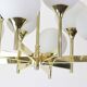 Grand magnificent Sputnik chandelier by Kaiser, Germany, 1970s.