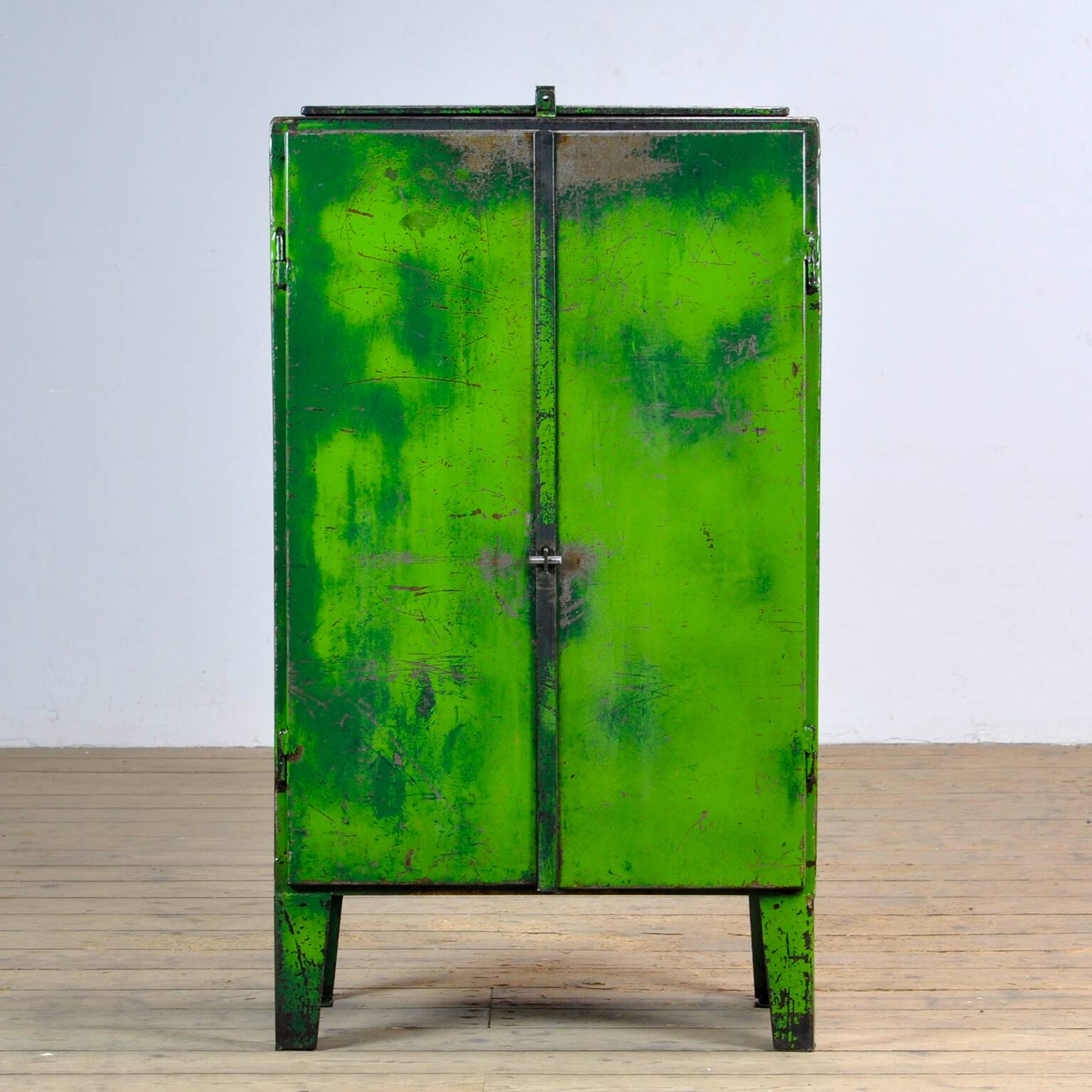 Industrial Iron Cabinet, 1960s