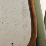 Rattan dressing table with mirror