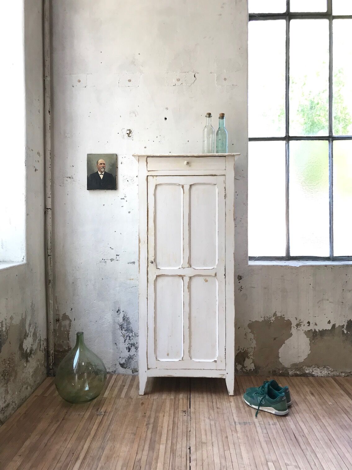 White parisian wardrobe