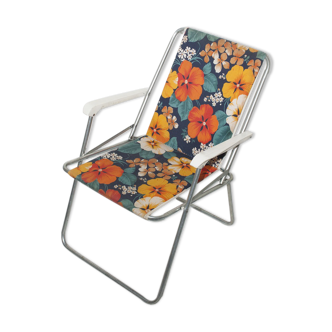 Chaise vintage années 70 camping