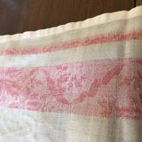 Series of 4 old yarn tea towels