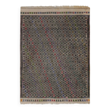 Vintage Turkish Oushak Handwoven Rug 147x211 cm