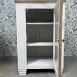 Renovated Art Deco glass sideboard