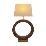 Marble Look Resin Lamp, 1970s