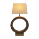 Marble Look Resin Lamp, 1970s