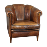 Club armchair in sheepskin