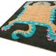 Tapis tigre turc en laine noué à la main 212 cm x 304 cm