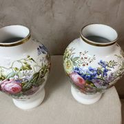 Paire de vases porcelaine de Paris
