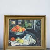 Tableau nature morte peinte à l’huile