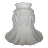 Tulipe en verre satiné