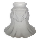 Tulipe en verre satiné