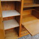 Armoire rotin vintage année 60