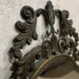 Grand miroir en laiton 1930/40