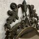 Large brass mirror 1930s/40s