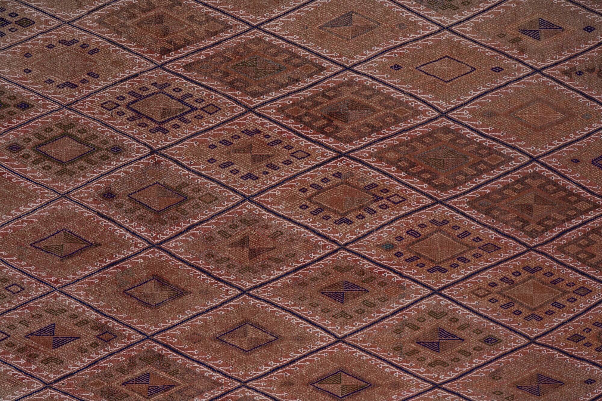 Vintage Turkish kilim handwoven 168x238 cm