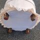 vintage fabric seat